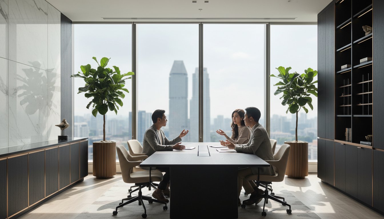 Strategic Office Interior Design in Singapore: A Guide to Productive Workspaces